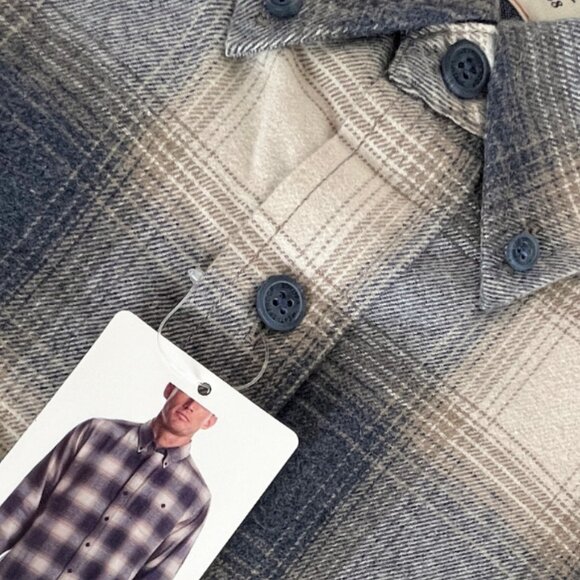 Weatherproof Men’s Plaid Button Down Shirt Lightweight Flannel NWT - Picture 8 of 12